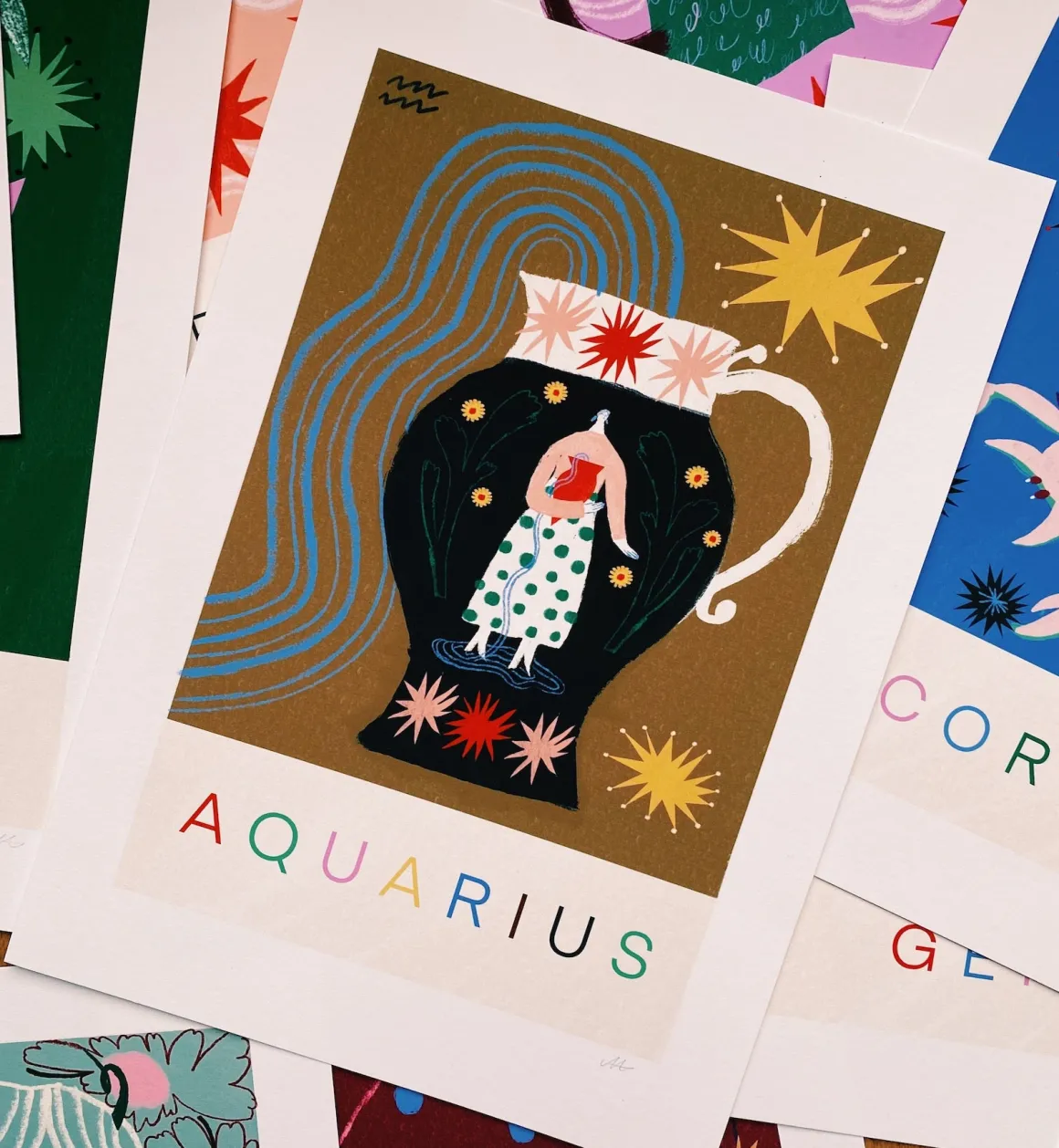 Amyisla Kunst | Decoratie | Zodiac Poster