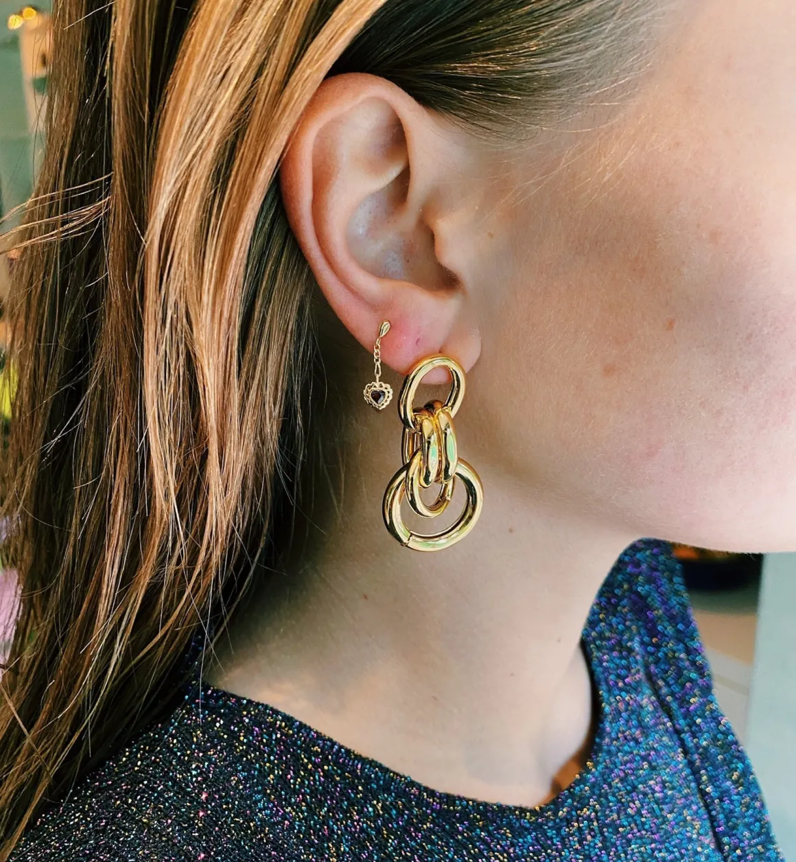 Brinker + Eliza ​Verguld | Collins Earrings