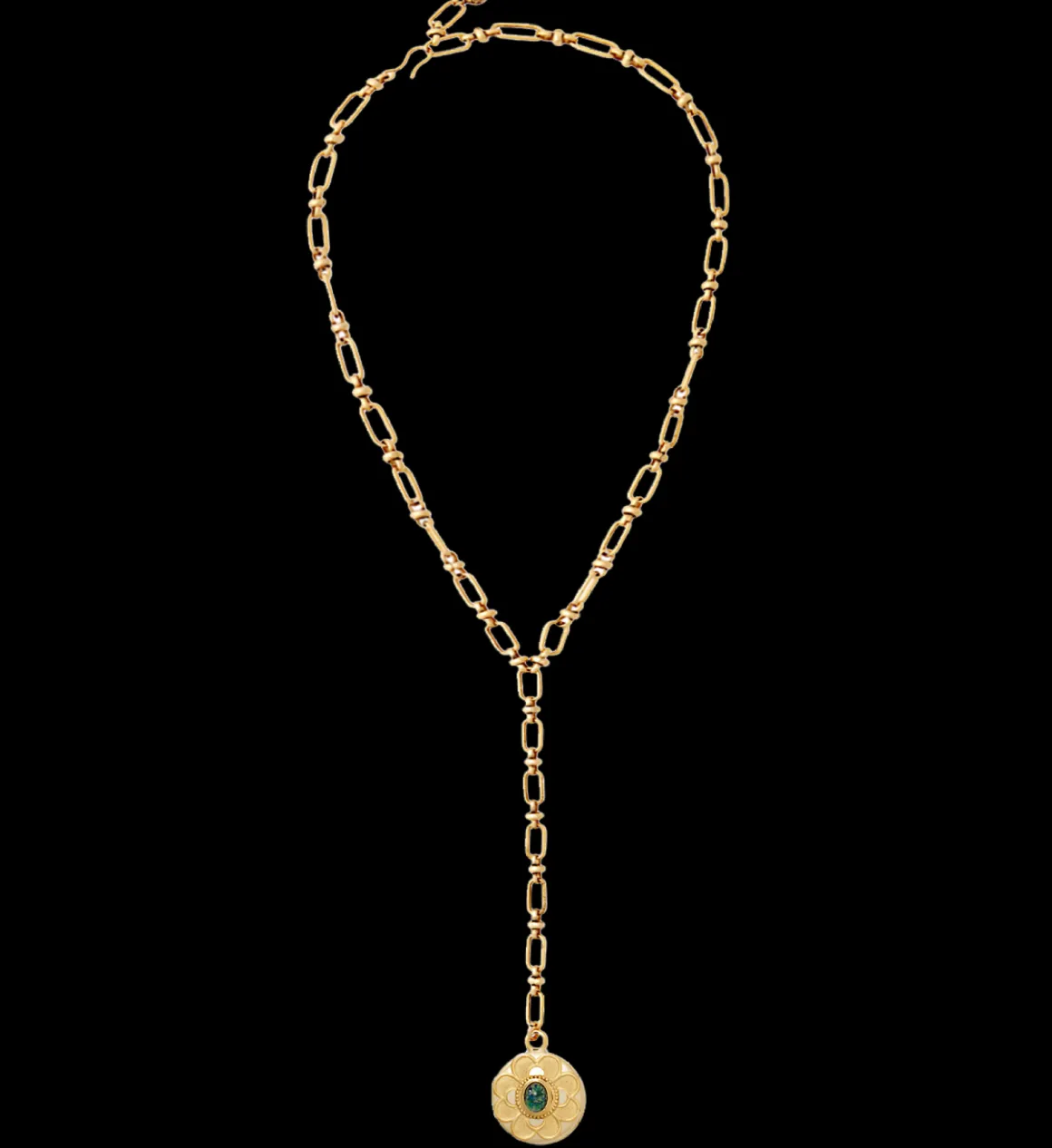 Brinker + Eliza ​Verguld | Sunshine Y-Necklace