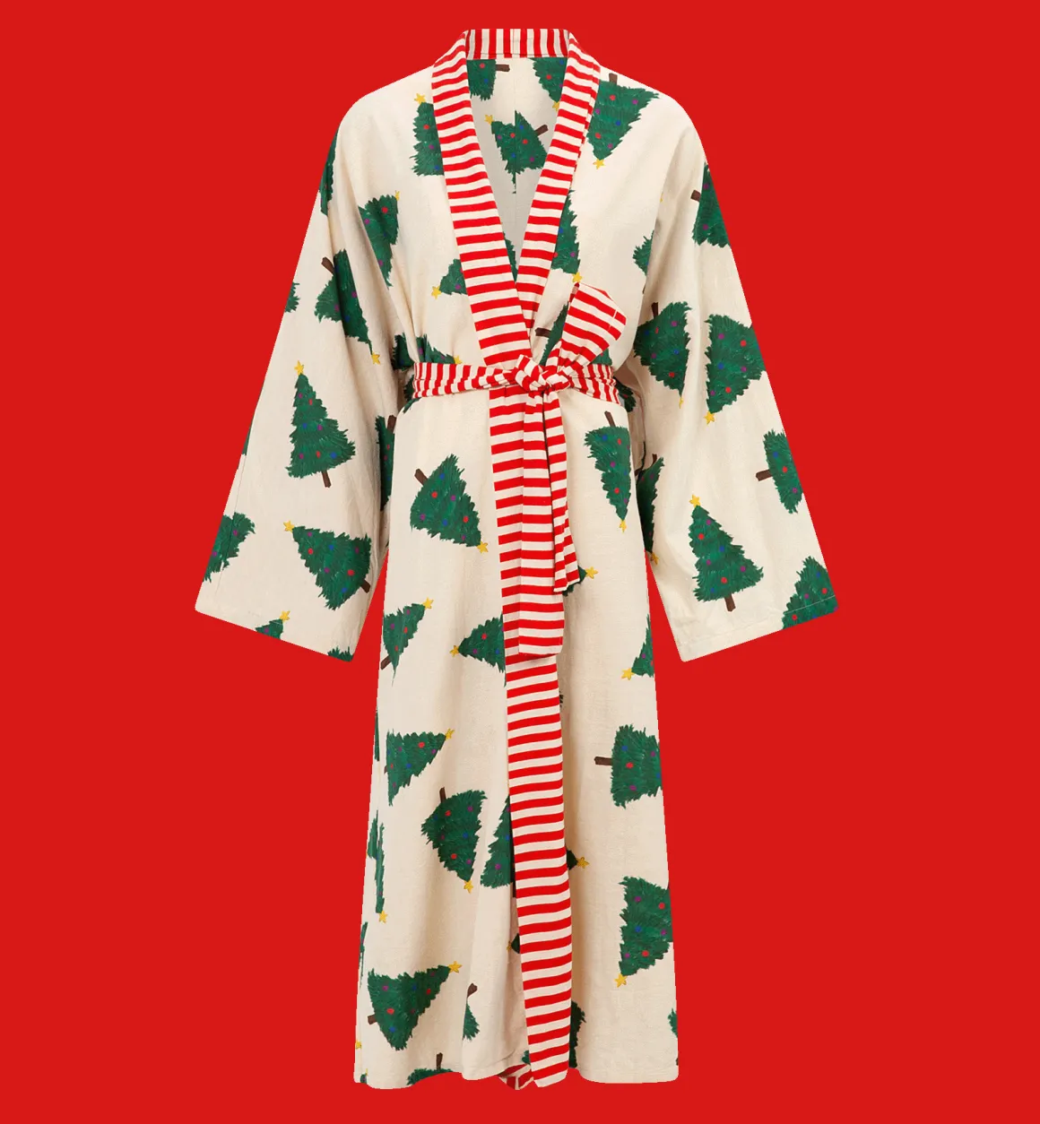 Anna + Nina - Home Kimono's | Verzorging | Christmas Forest Long Kimono