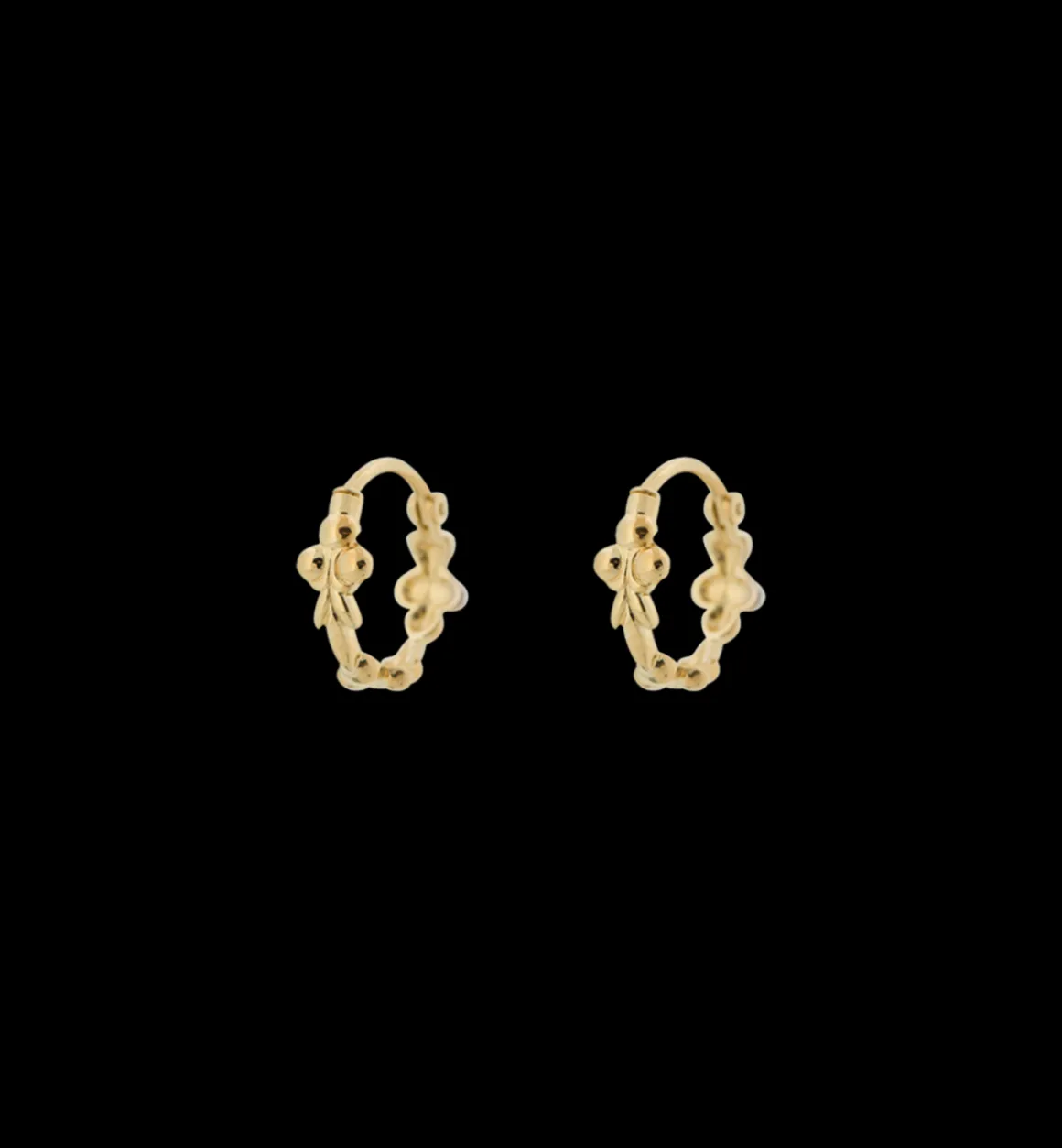 Anna + Nina ​Verguld | Zilver & Verzilverd | Eden Ring Earrings