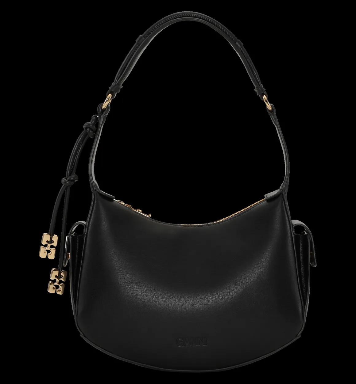 GANNI Accessories | Voor Je Partner | Black Shoulder Bag