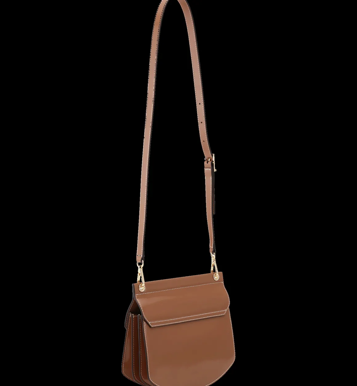 GANNI Accessories | Brown Apo-G Patent Bag