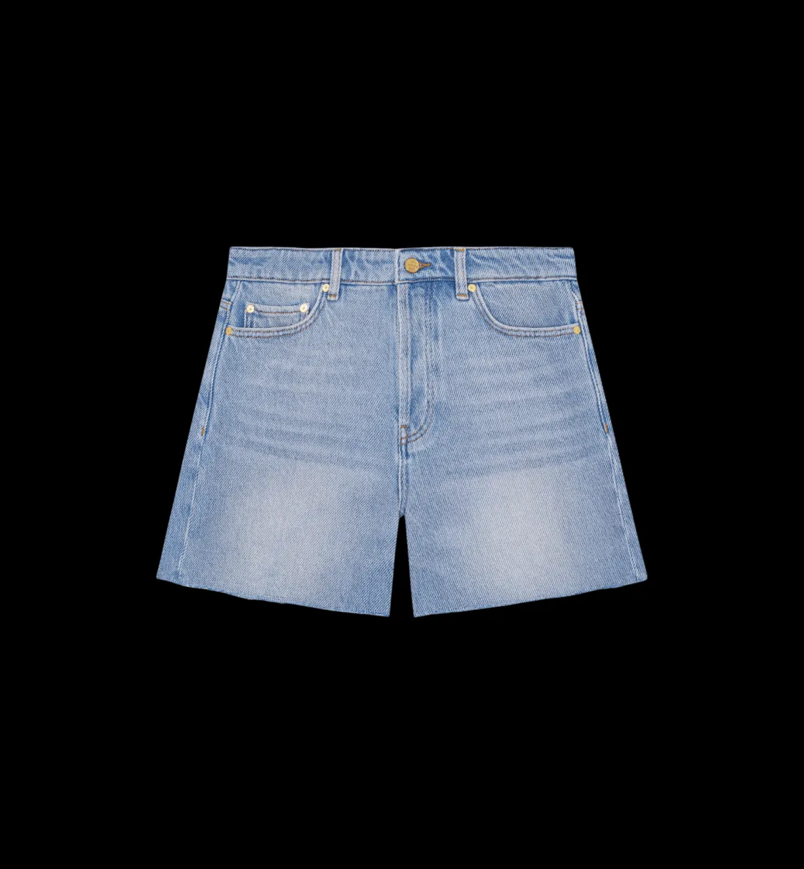 GANNI Broeken & Rokken | Heavy Denim Shorts Blue