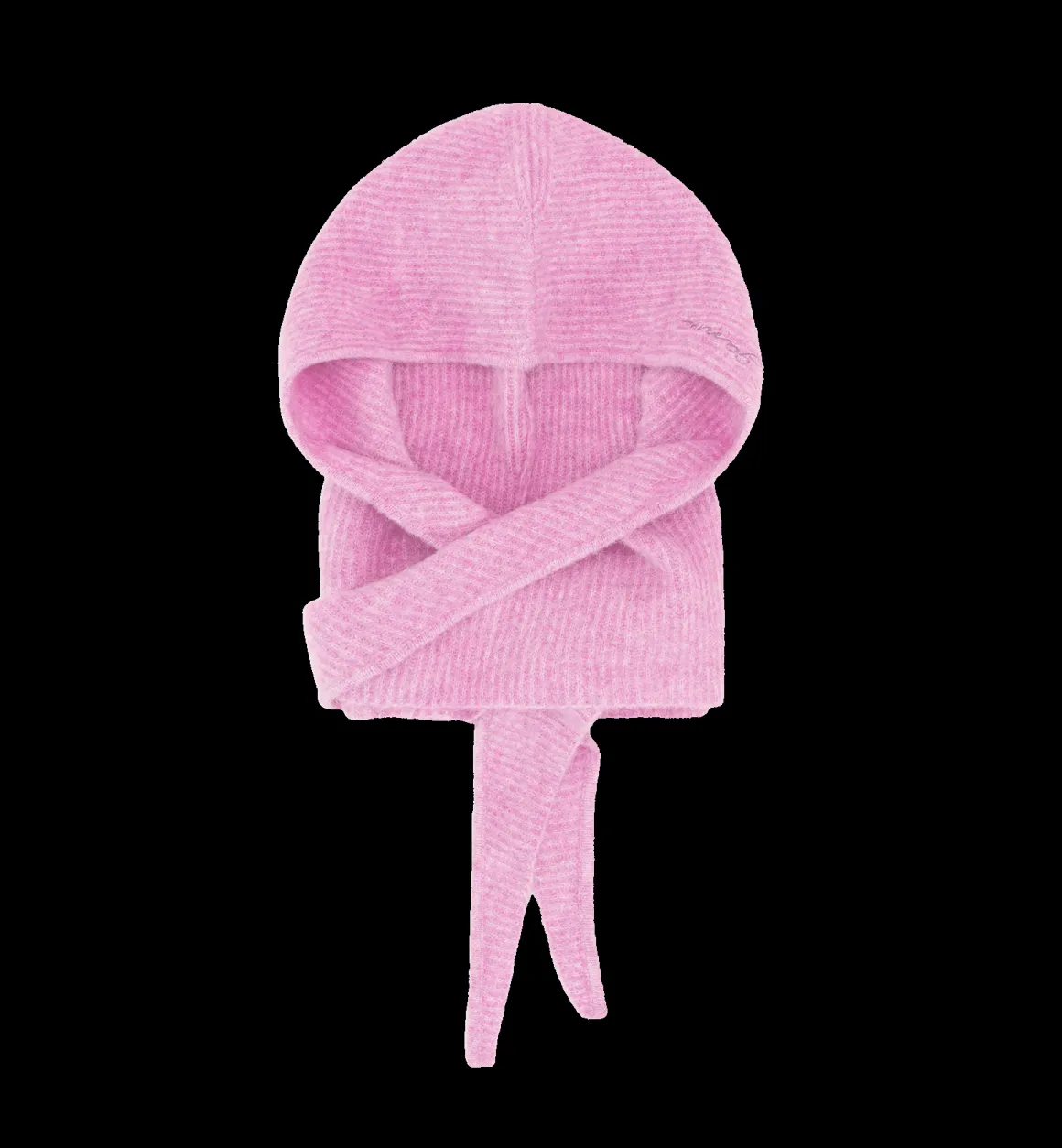 GANNI Accessories | Pink Soft Balaclava