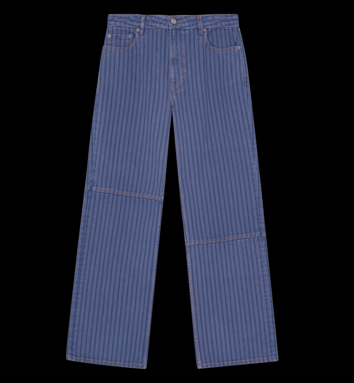 GANNI Broeken & Rokken | Co-Ords | Stripe Izey Denim Jeans Blue