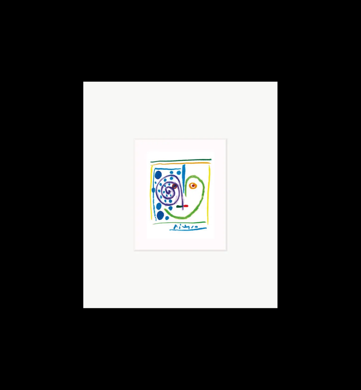 G&C Kunst | Decoratie | Picasso This Is My Heart Framed Artwork