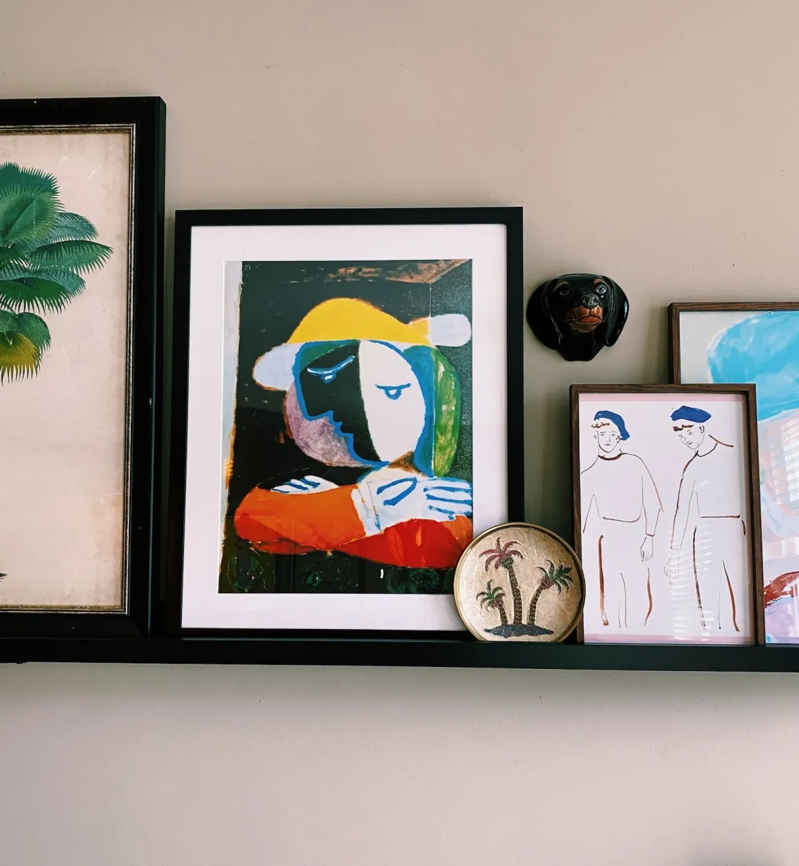 G&C Kunst | Decoratie | Picasso Women On Balcony Framed Artwork