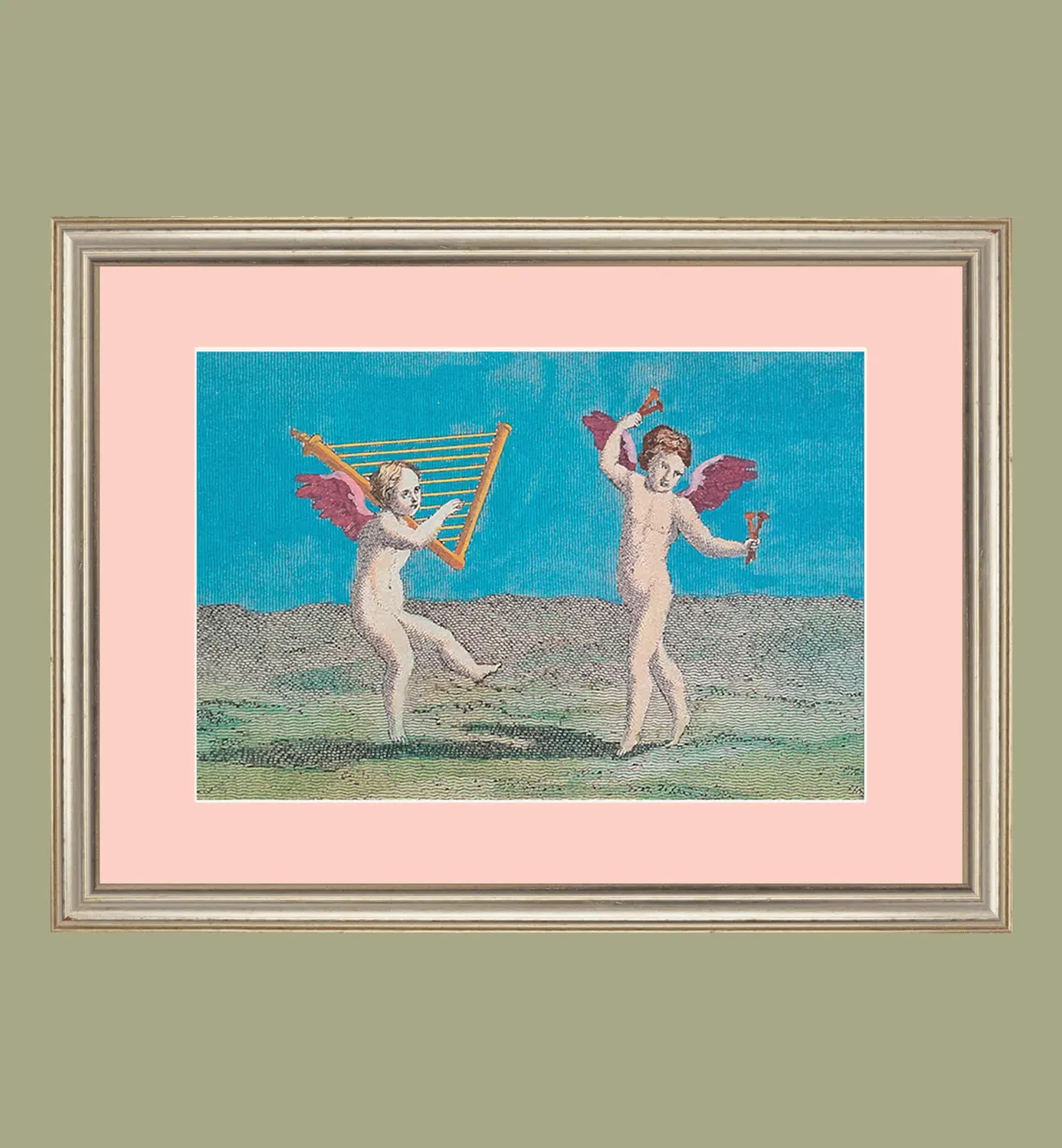 G&C Kunst | Decoratie | Roman Angels Dancing Painting