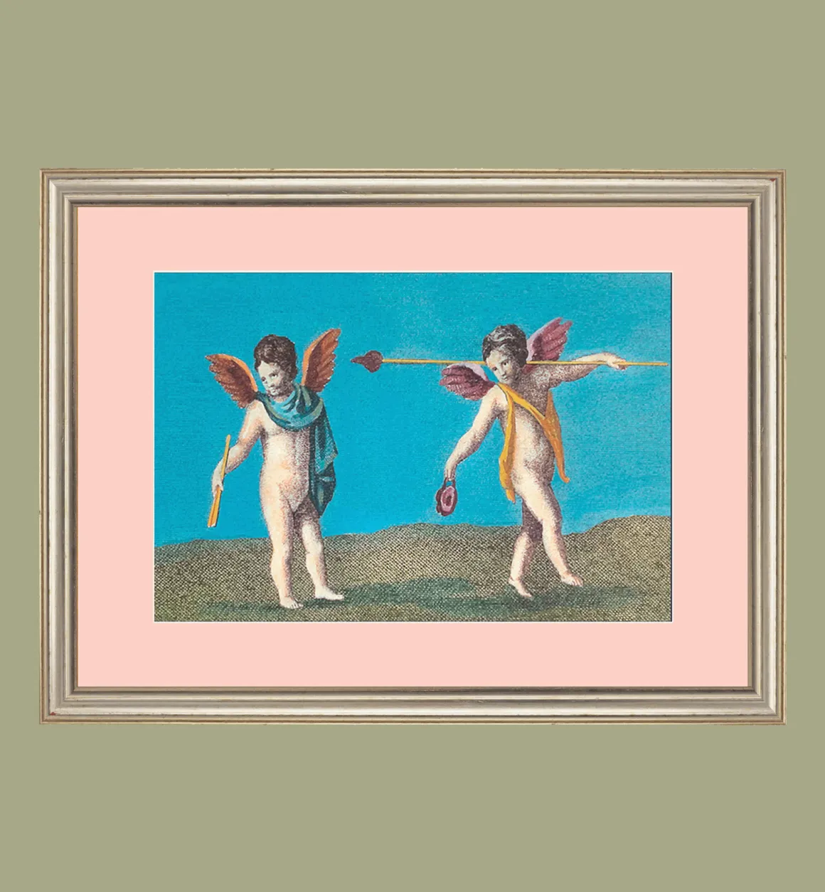 G&C Kunst | Decoratie | Roman Angels Standing Painting