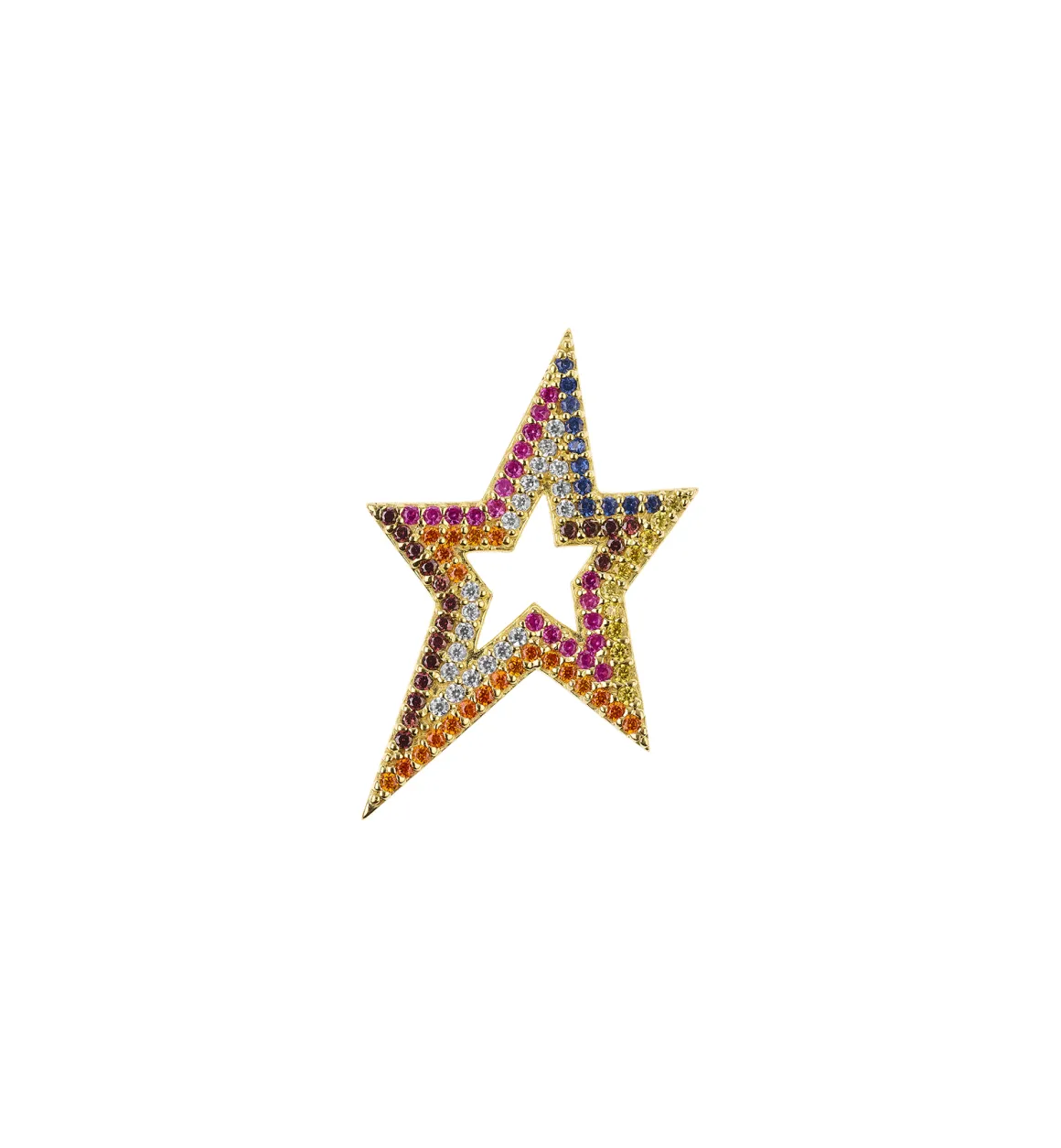 Anna + Nina ​Verguld | Zilver & Verzilverd | Glistening Star Charm