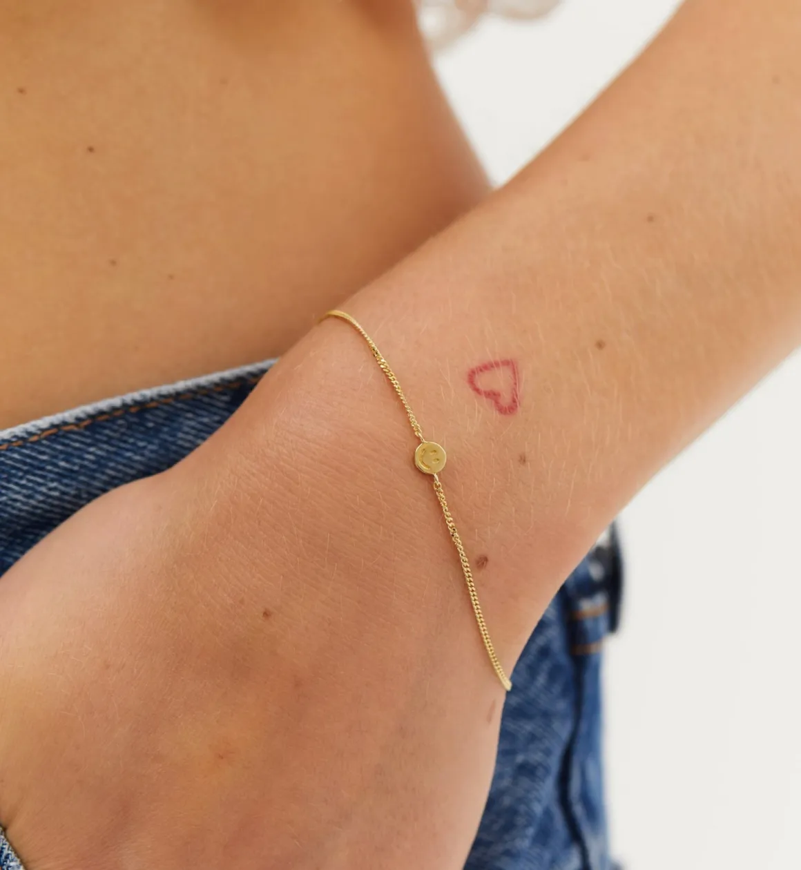 Anna + Nina ​Verguld | Zilver & Verzilverd | Happy Smile Bracelet