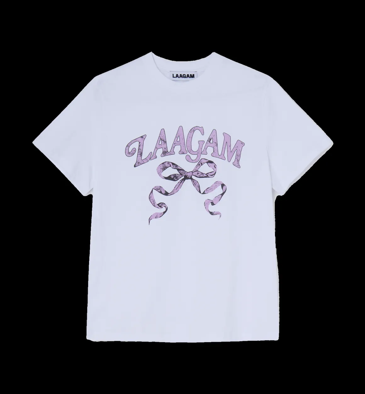 Laagam Tops | Coquette Logo T-shirt White