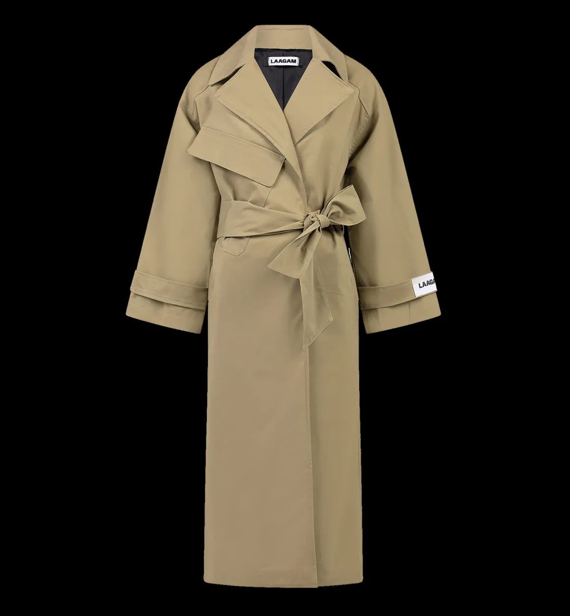 Laagam Jassen | Londres Beige Trench Brown