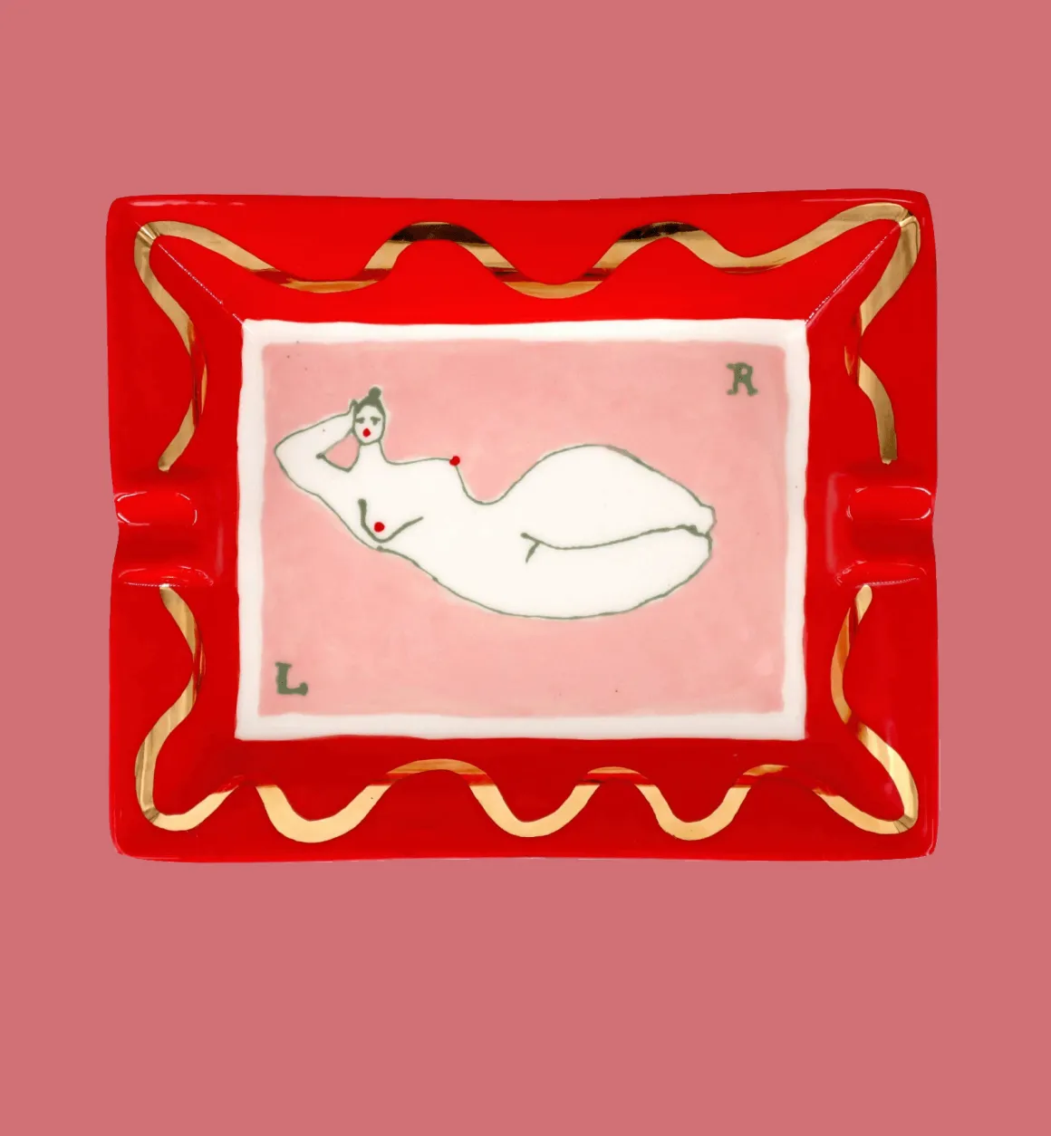 Laetitia Rouget Decoratie | Sleeping Muse Ashtray