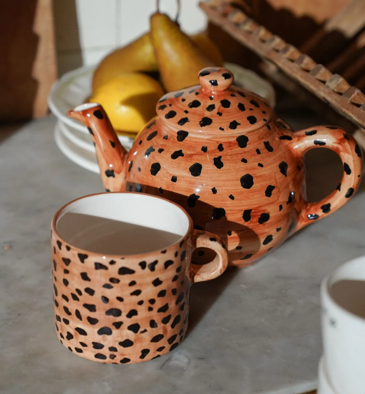 Anna + Nina - Home Mokken | Servies | Leopard Mug