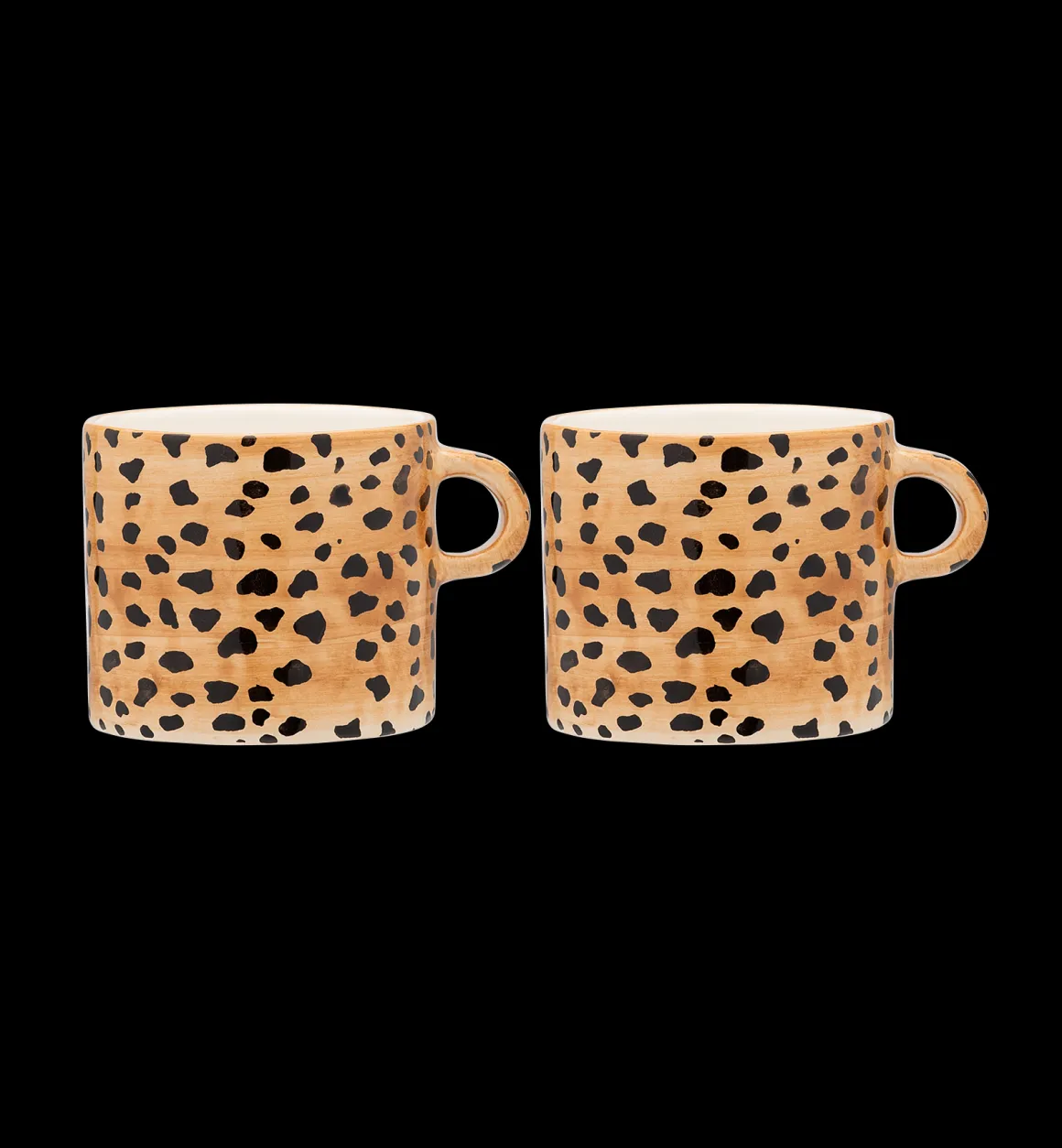 Anna + Nina - Home Mokken | Servies | Leopard Mug Set Of 2