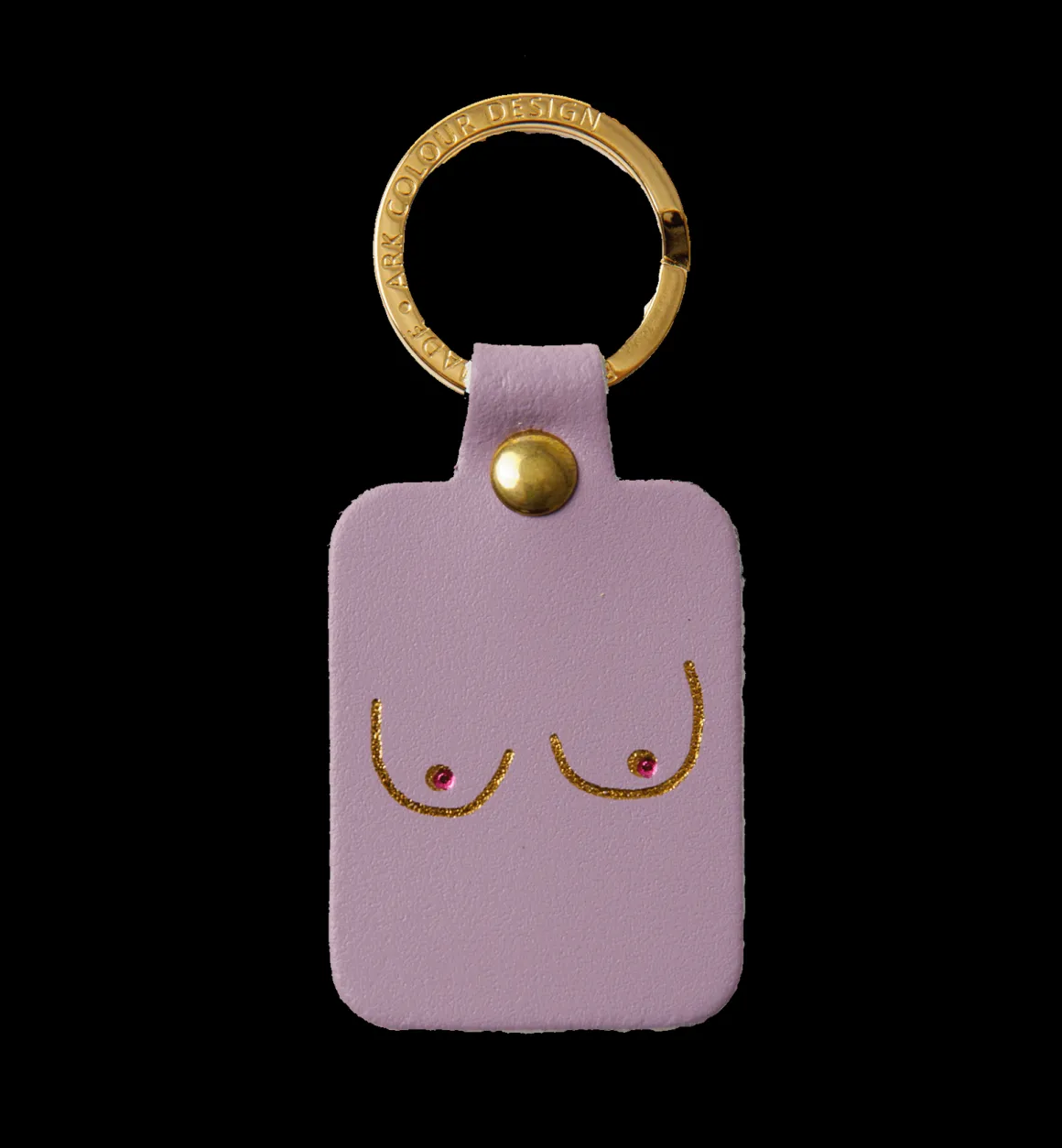 Ark Colour Design Accessories | Lilac Key Chain Boob by