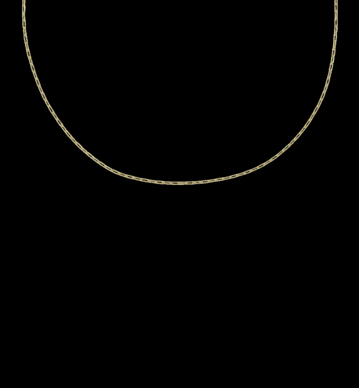 Anna + Nina ​Verguld | Zilver & Verzilverd | Link Plain Necklace