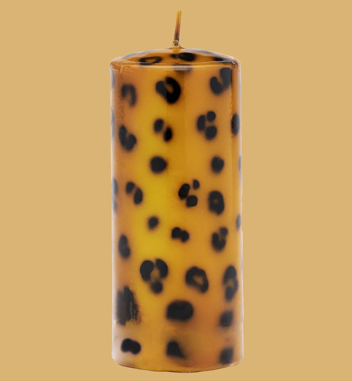 Anna + Nina - Home Kaarsen & Kandelaren | Decoratie | Long Leopard Print Blunt Candle