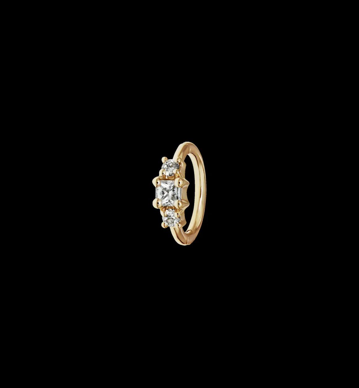 Maria Tash 14K Goud | Diamond Princess Earring 14K