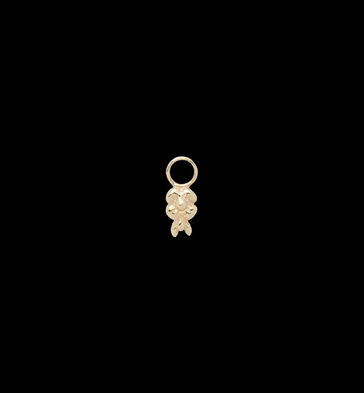 Anna + Nina 14K Goud | Voor Je Partner | Mini Flower Earring Charm 14K