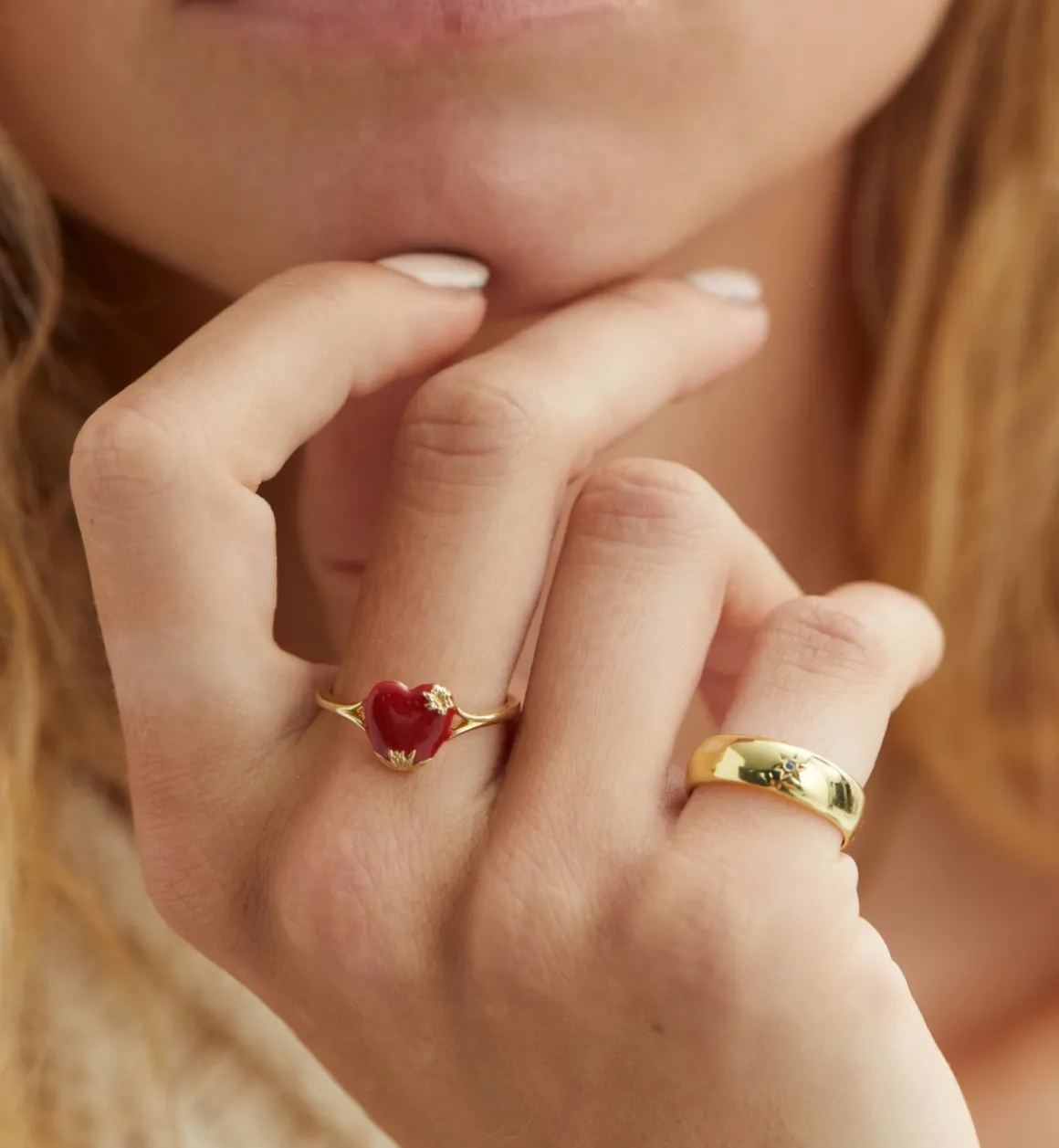 Anna + Nina ​Verguld | Zilver & Verzilverd | Mon Coeur Ring