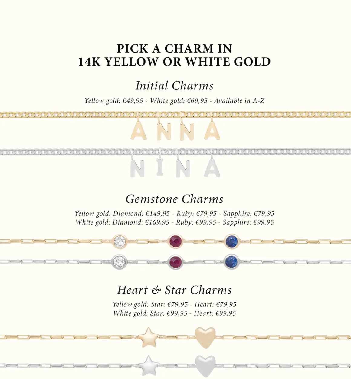 Anna + Nina Voor Je Partner | Voor Een Vriend(in) | Never-Ending Gemstone Charm Voucher