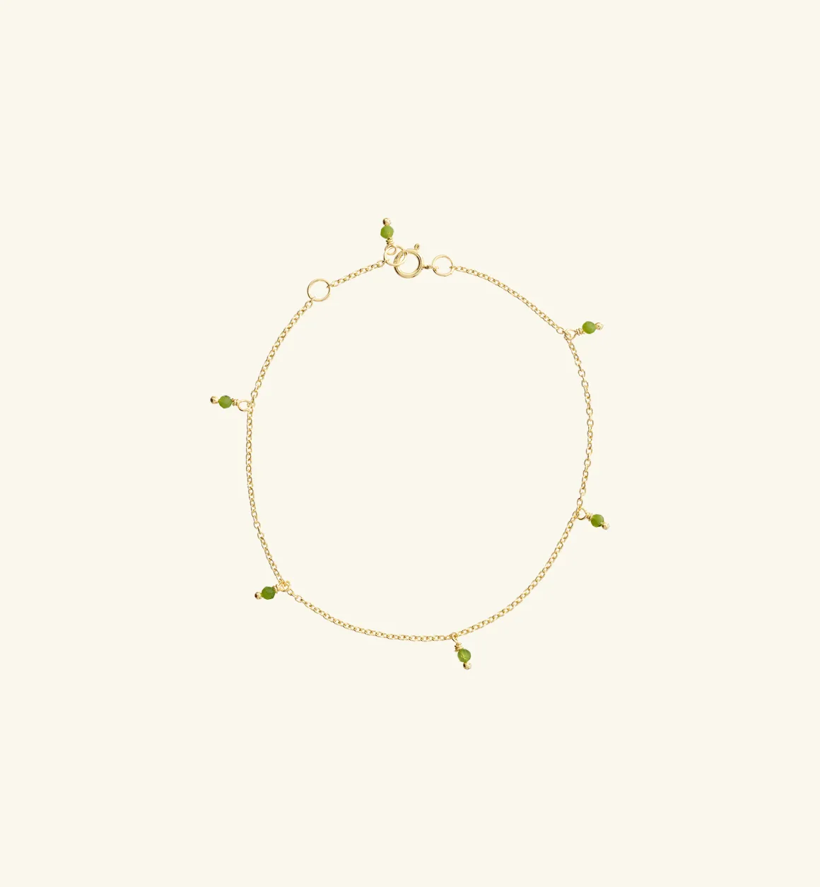 Anna + Nina 14K Goud | Nova Sage Bracelet 14K