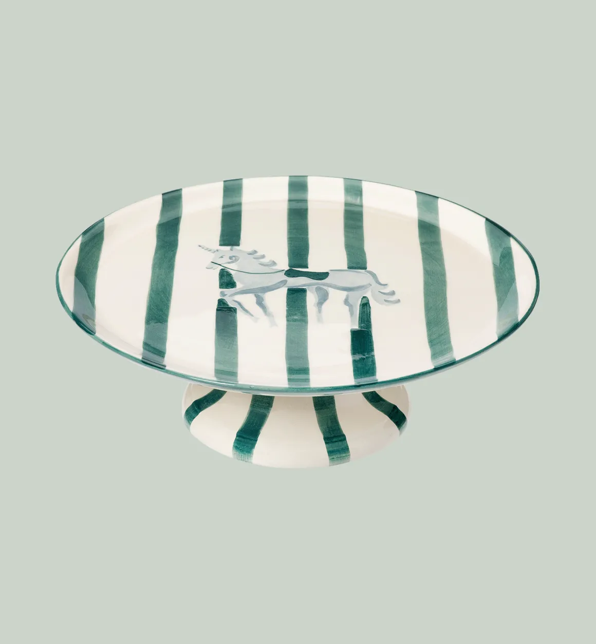 Anna + Nina - Home Servies | Voor Je Partner | Pegasus Striped Cake Platter