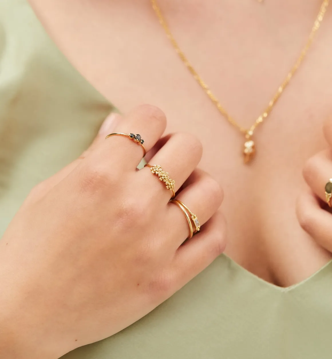 Anna + Nina 14K Goud | Voor Je Partner | Plain Ring Round 14K Geelgoud