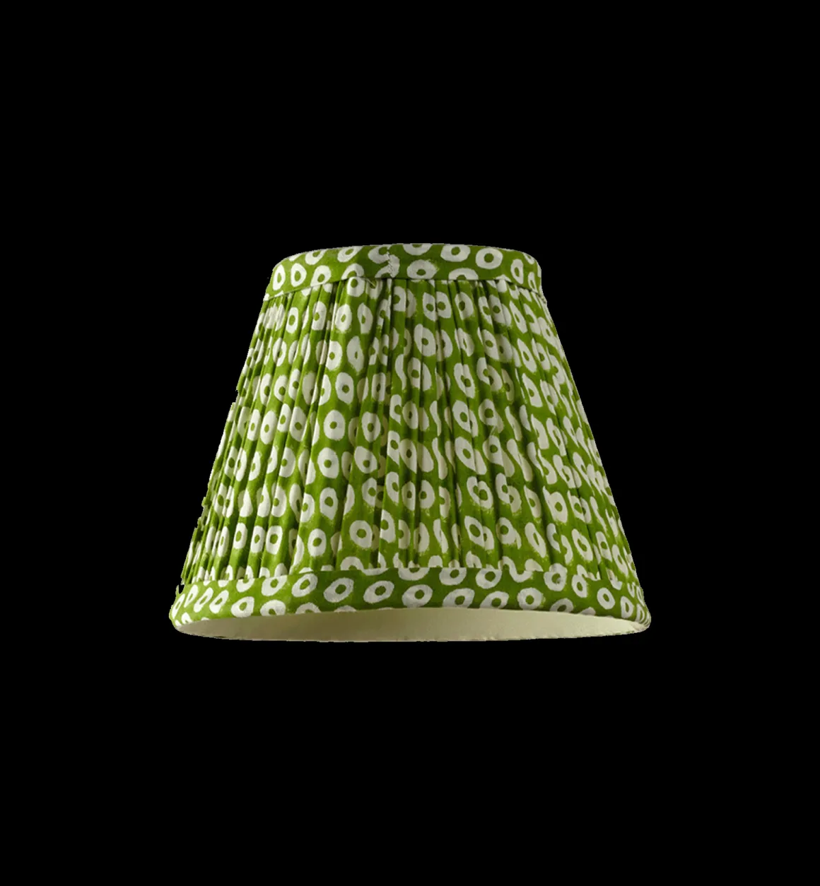 Pooky Lampen | Decoratie | Green Ikat Cotton Lampshade