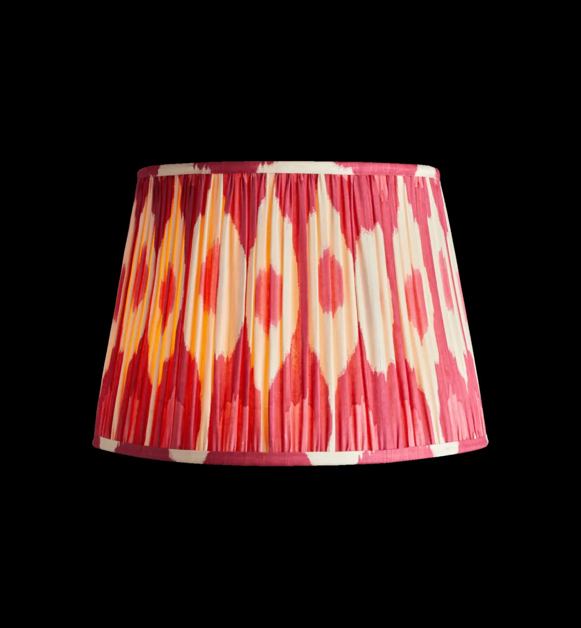 Pooky Lampen | Decoratie | Pink Ikat Silk Lampshade