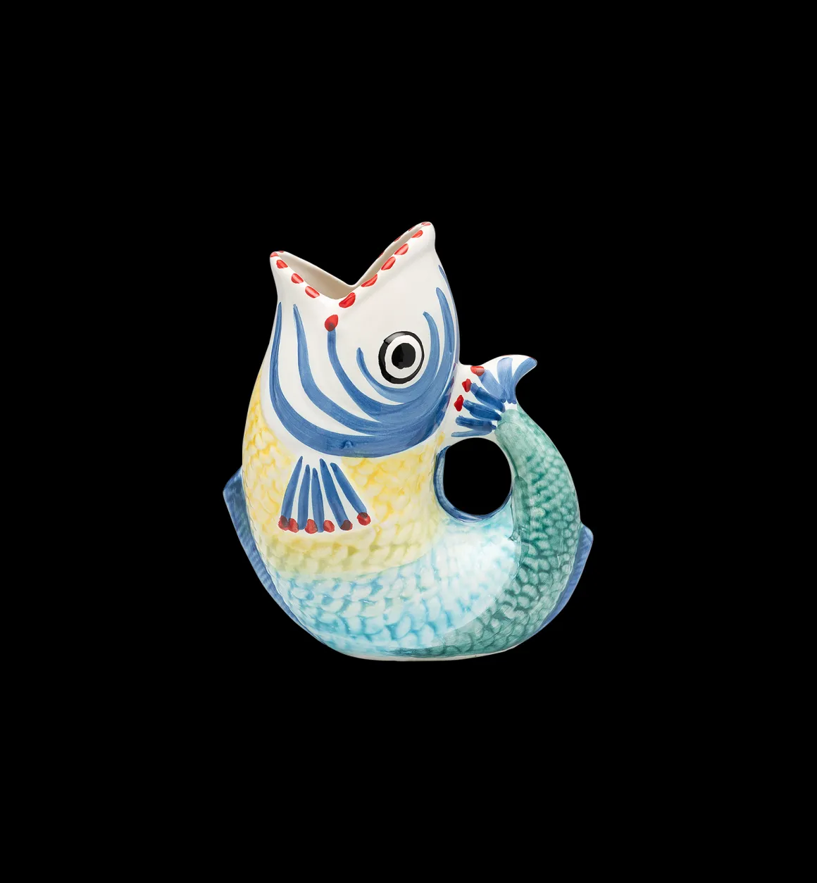 Popolo Vazen | Decoratie | Blue Paolo Fish Vase