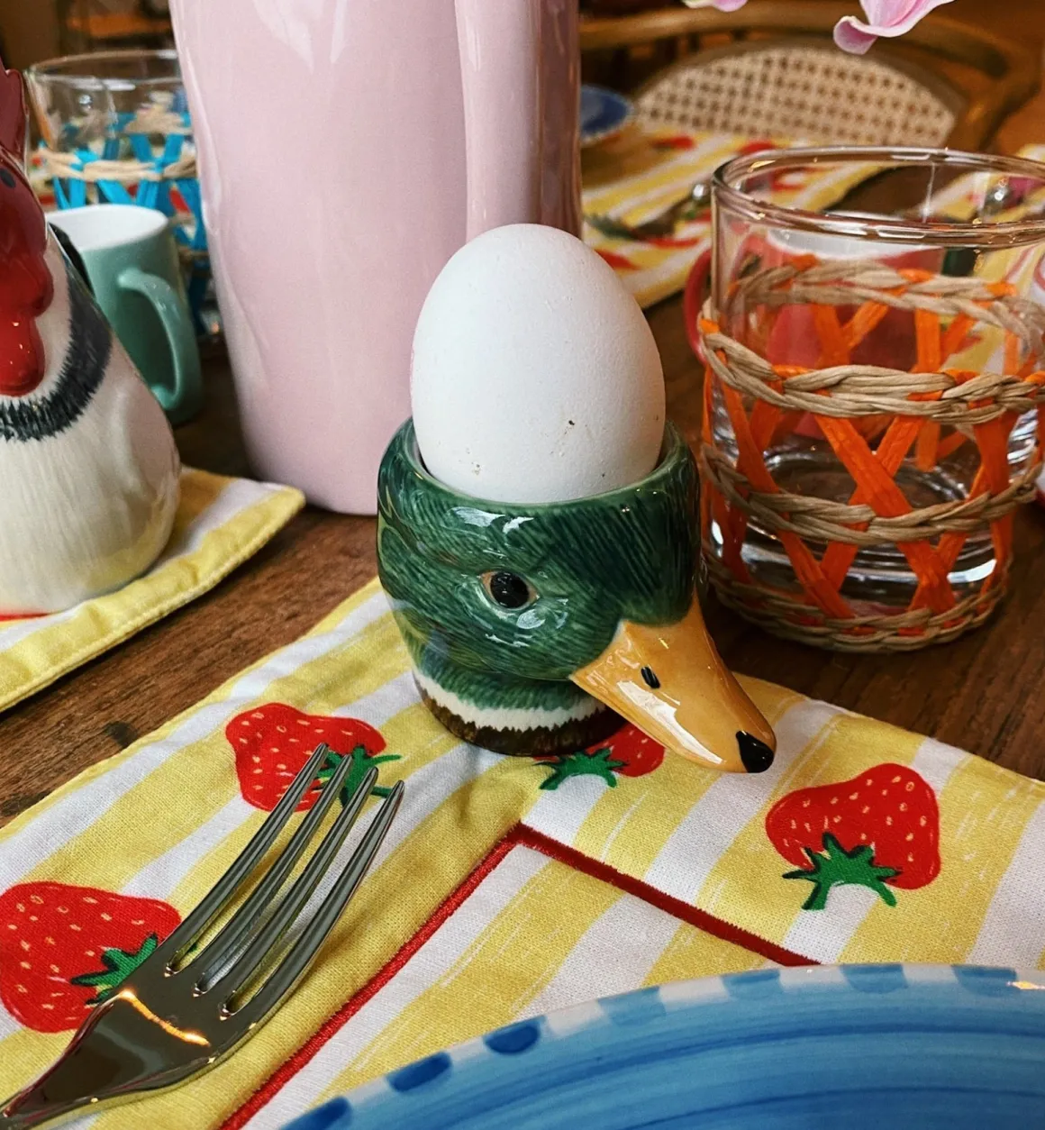 Quail Servies | Mallard Duck Egg Cup