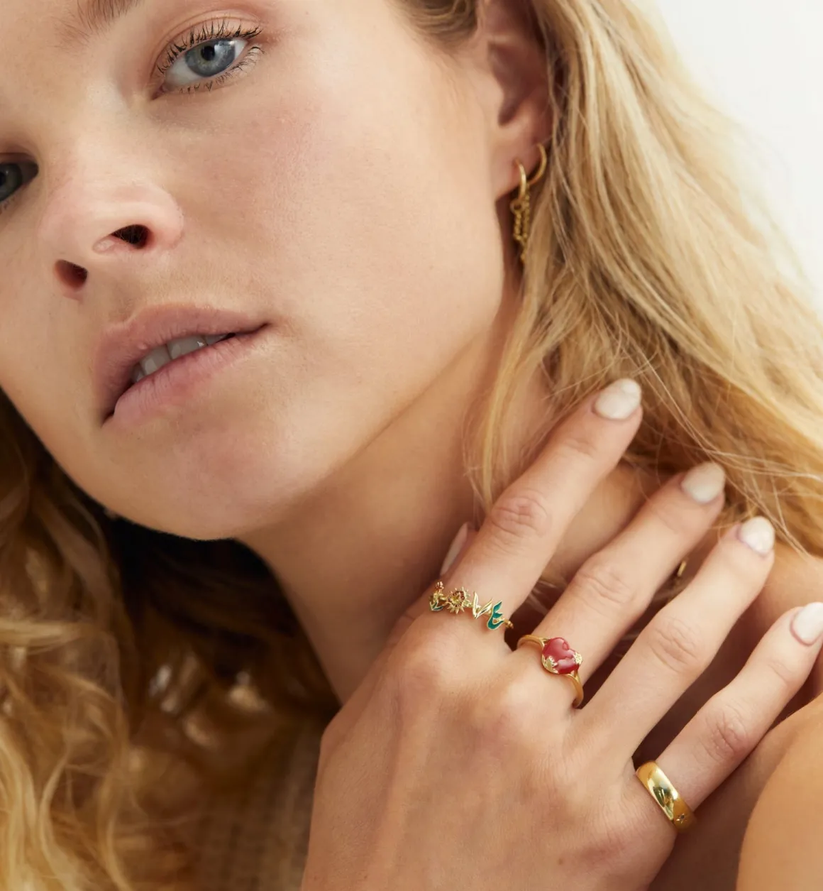 Anna + Nina ​Verguld | Zilver & Verzilverd | Sky of Wonder Ring