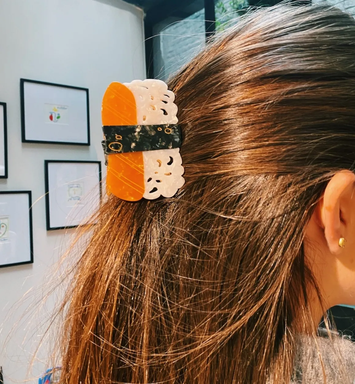 Solar Eclipse Accessories | Sushi Hair Clip