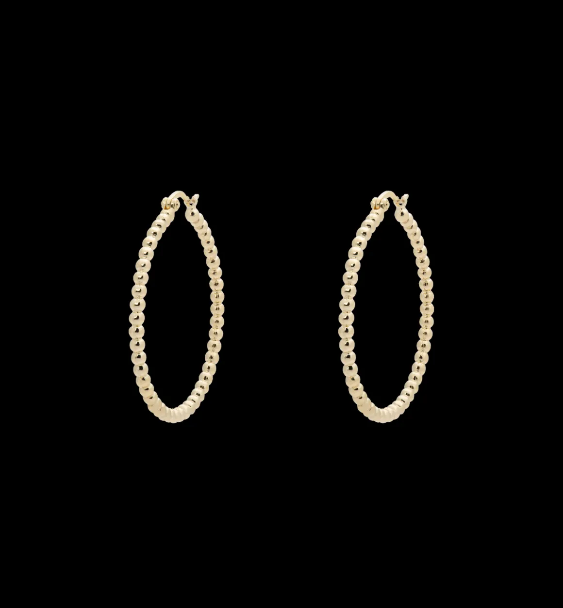 Anna + Nina ​Verguld | Zilver & Verzilverd | Solstice Big Hoop Earrings