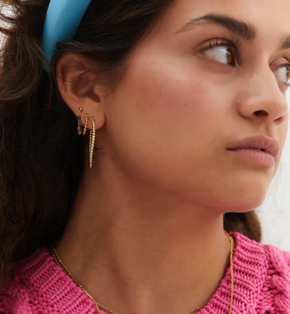 Anna + Nina ​Verguld | Zilver & Verzilverd | Solstice Big Hoop Earrings