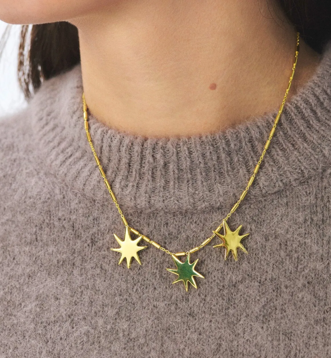 Anna + Nina ​Verguld | Zilver & Verzilverd | Stars Aligned Necklace