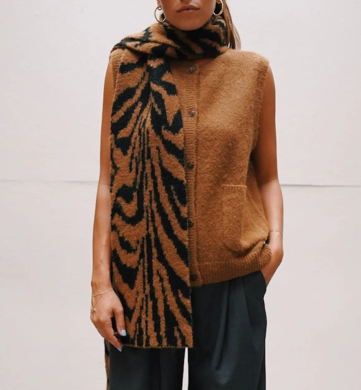 Anna + Nina Accessories | Tiger Scarf