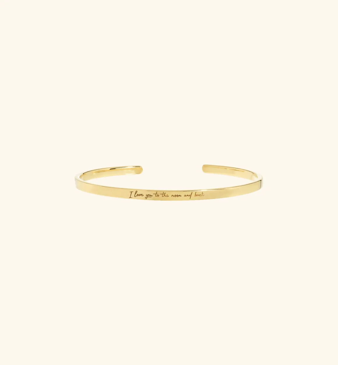 Anna + Nina ​Verguld | Zilver & Verzilverd | To The Moon And Back Bangle