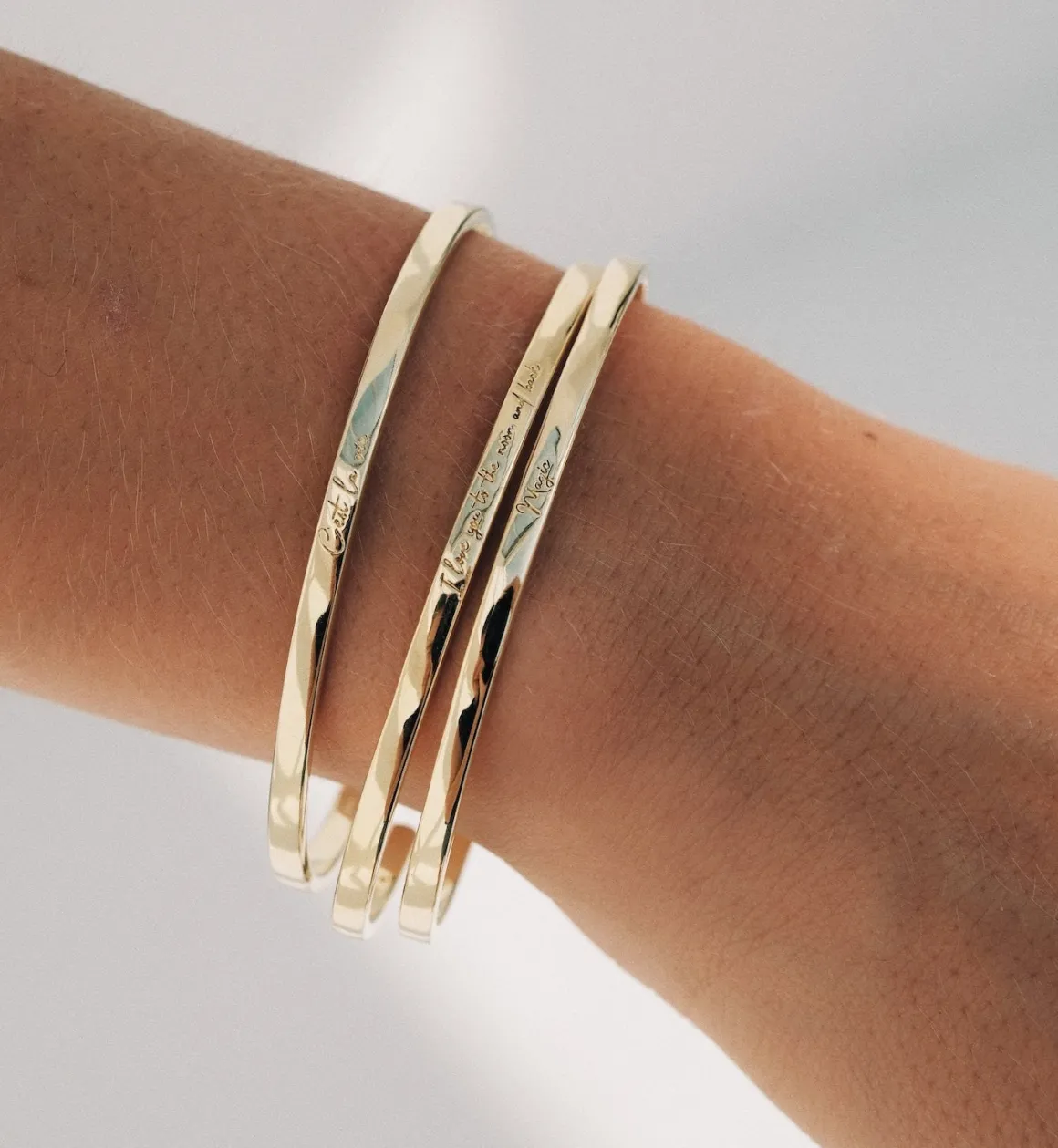 Anna + Nina ​Verguld | Zilver & Verzilverd | To The Moon And Back Bangle