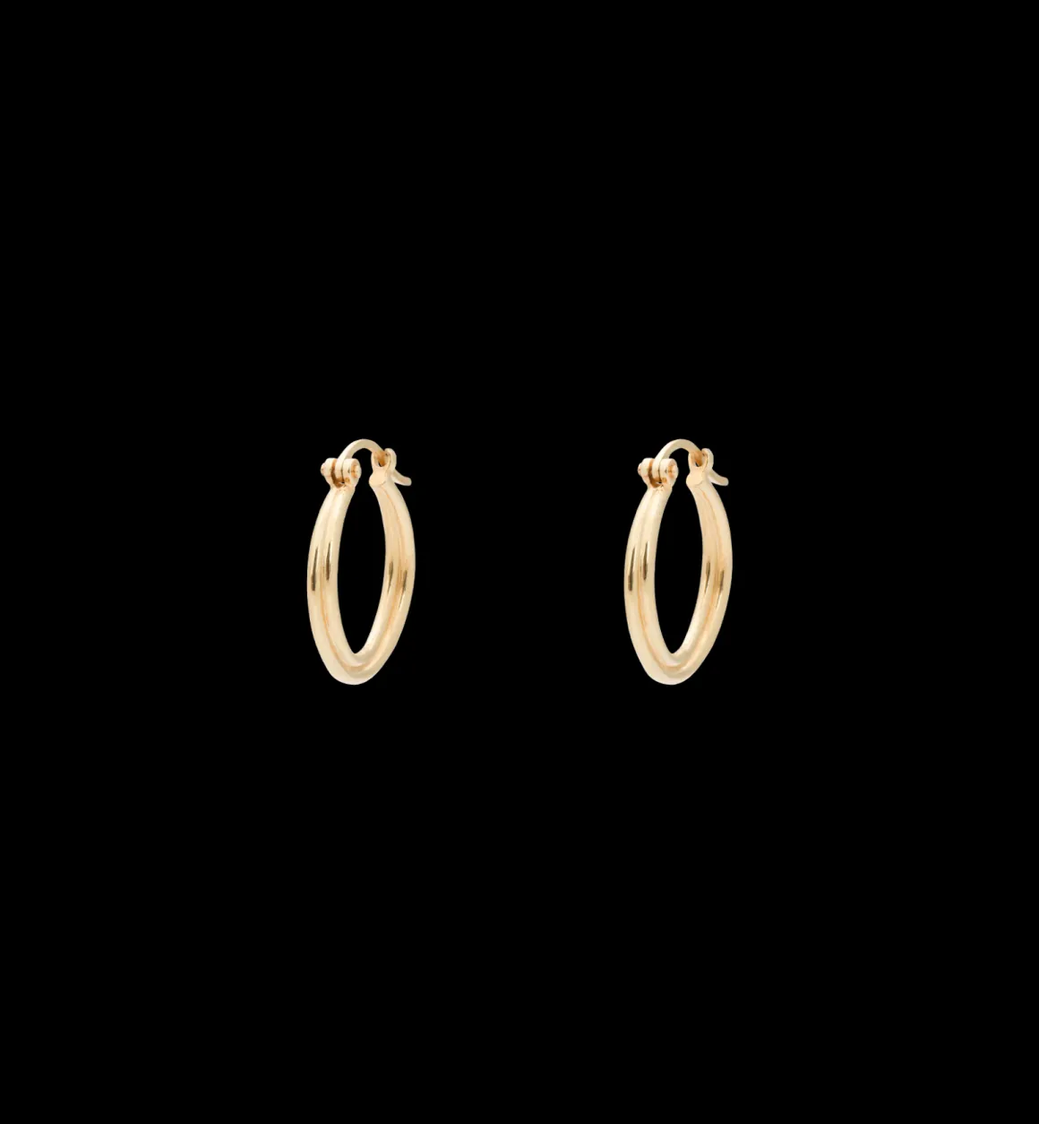 Anna + Nina 14K Goud | Voor Je Partner | Utopic Hoop Earrings 14K